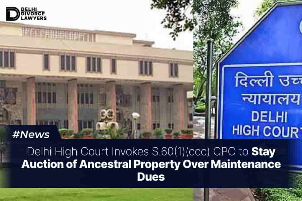 Stay Auction of Ancestral Property Over Maintenance Dues