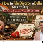 How to File Divorce in Delhi: Step-by-Step Legal Guide(2026)