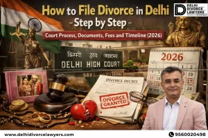 How to File Divorce in Delhi: Step-by-Step Legal Guide(2026)
