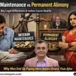 Interim Maintenance vs Permanent Alimony: Indian Courts Reality