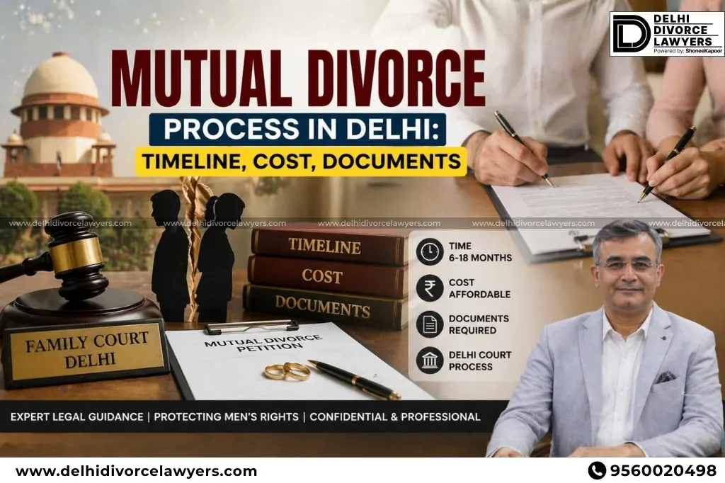 Mutual Divorce Process In Delhi: Timeline, Cost, Documents