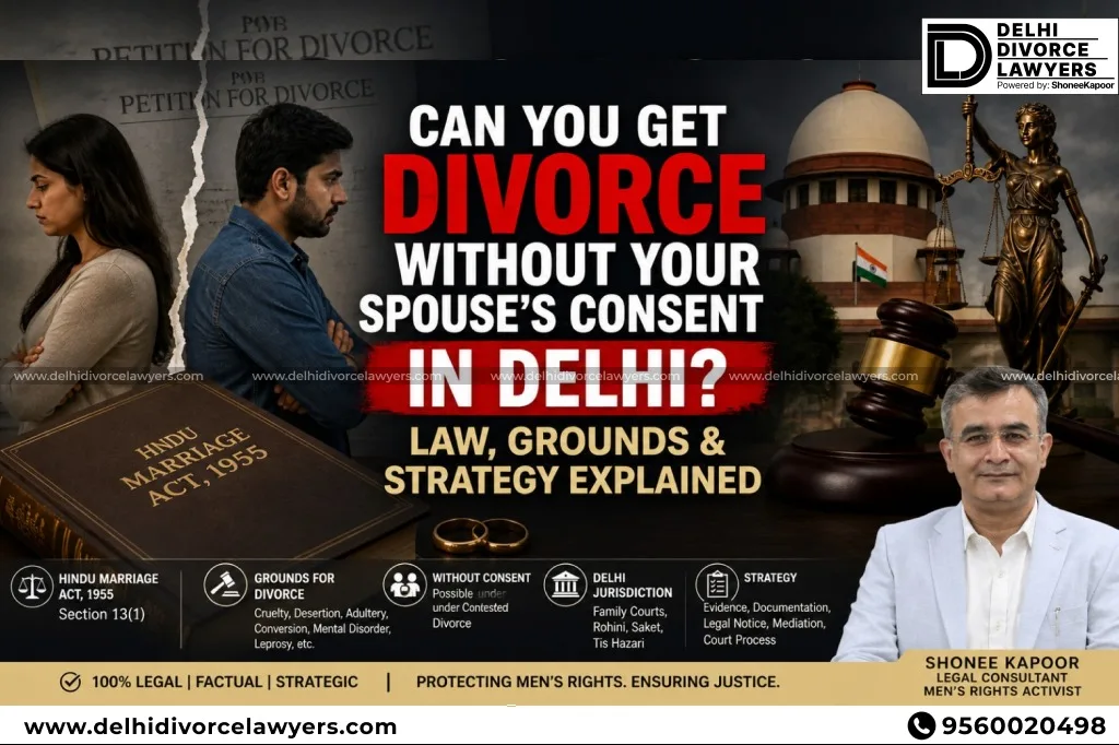 Divorce Without Consent in Delhi Law & Grounds Explained
